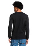 The Quiksilver Mens MW Surf Lockup T-Shirt in Black