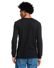 The Quiksilver Mens MW Surf Lockup T-Shirt in Black