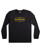 The Quiksilver Mens Omni Lockup Long Sleeve T-Shirt in Black