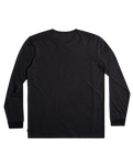 The Quiksilver Mens Omni Lockup Long Sleeve T-Shirt in Black