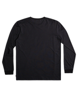 The Quiksilver Mens Omni Lockup Long Sleeve T-Shirt in Black