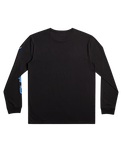 The Quiksilver Mens Omni Logo Long Sleeve T-Shirt in Black