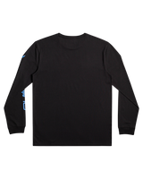 The Quiksilver Mens Omni Logo Long Sleeve T-Shirt in Black