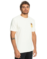 The Quiksilver Mens Sun Blooms T-Shirt in Birch