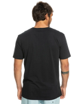 The Quiksilver Mens Rockin Skull T-Shirt in Black