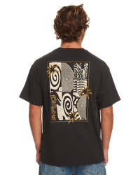 The Quiksilver Mens Fall City T-Shirt in Black