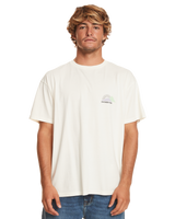 The Quiksilver Mens Fading Sun T-Shirt in Birch