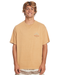 The Quiksilver Mens Bloom T-Shirt in Mustard