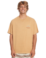 The Quiksilver Mens Bloom T-Shirt in Mustard