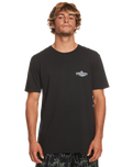 The Quiksilver Mens Bold Move T-Shirt in Black