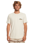 The Quiksilver Mens Bold Move T-Shirt in Birch