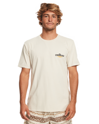 The Quiksilver Mens Bold Move T-Shirt in Birch