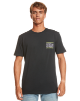 The Quiksilver Mens Taking Roots T-Shirt in Black