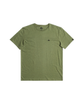 The Quiksilver Mens NEP Screen T-Shirt in Four Leaf Clover