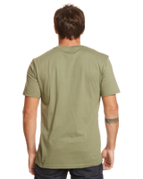 The Quiksilver Mens Mind Barrel T-Shirt in Four Leaf Clover