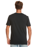 The Quiksilver Mens Mind Barrel T-Shirt in Black