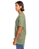 The Quiksilver Mens Circle Trim T-Shirt in Four Leaf Clover