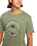 The Quiksilver Mens Circle Trim T-Shirt in Four Leaf Clover