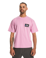 The Quiksilver Mens Back Flash T-Shirt in Violet