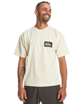 The Quiksilver Mens Back Flash T-Shirt in Birch