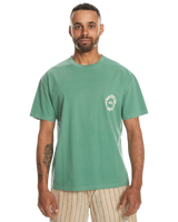 The Quiksilver Mens No Water Sucks T-Shirt in Frosty Spruce