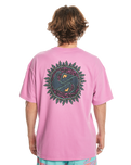 The Quiksilver Mens Spin Cycle T-Shirt in Violet