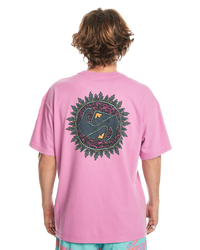 The Quiksilver Mens Spin Cycle T-Shirt in Violet