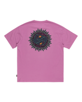 The Quiksilver Mens Spin Cycle T-Shirt in Violet