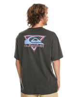 The Quiksilver Mens Take Us Logo T-Shirt in Tarmac