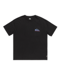 The Quiksilver Mens Take Us Logo T-Shirt in Tarmac