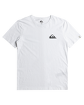 The Quiksilver Mens Mini Logo T-Shirt in White