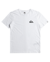 The Quiksilver Mens Mini Logo T-Shirt in White