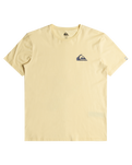 The Quiksilver Mens Mini Logo T-Shirt in Mellow Yellow