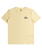 The Quiksilver Mens Mini Logo T-Shirt in Mellow Yellow