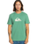 The Quiksilver Mens Comp Logo T-Shirt in Frosty Spruce