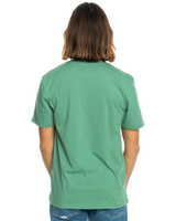 The Quiksilver Mens Comp Logo T-Shirt in Frosty Spruce