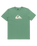 The Quiksilver Mens Comp Logo T-Shirt in Frosty Spruce