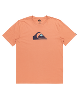 The Quiksilver Mens Comp Logo T-Shirt in Canyon Clay