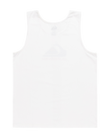 The Quiksilver Mens Comp Logo Vest in White