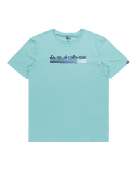The Quiksilver Mens Omni Fill T-Shirt in Marine Blue