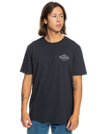 The Quiksilver Mens Omni Lock T-Shirt in Dark Navy