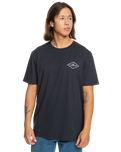 The Quiksilver Mens Omni Lock T-Shirt in Dark Navy