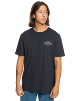 The Quiksilver Mens Omni Lock T-Shirt in Dark Navy