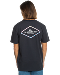 The Quiksilver Mens Omni Lock T-Shirt in Dark Navy