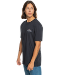 The Quiksilver Mens Omni Lock T-Shirt in Dark Navy