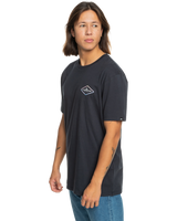 The Quiksilver Mens Omni Lock T-Shirt in Dark Navy