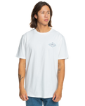 The Quiksilver Mens Omni Lock T-Shirt in White