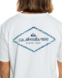 The Quiksilver Mens Omni Lock T-Shirt in White