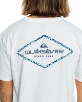 The Quiksilver Mens Omni Lock T-Shirt in White