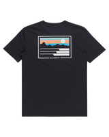 The Quiksilver Mens Land And Sea T-Shirt in Dark Navy